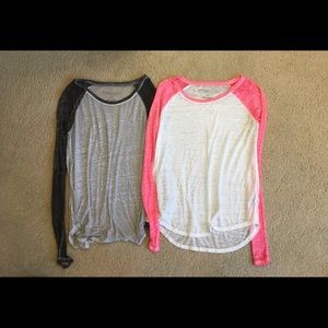 Baseball style comfy shirts